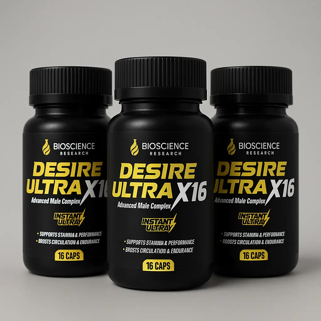 3 frascos Desire Ultra X16